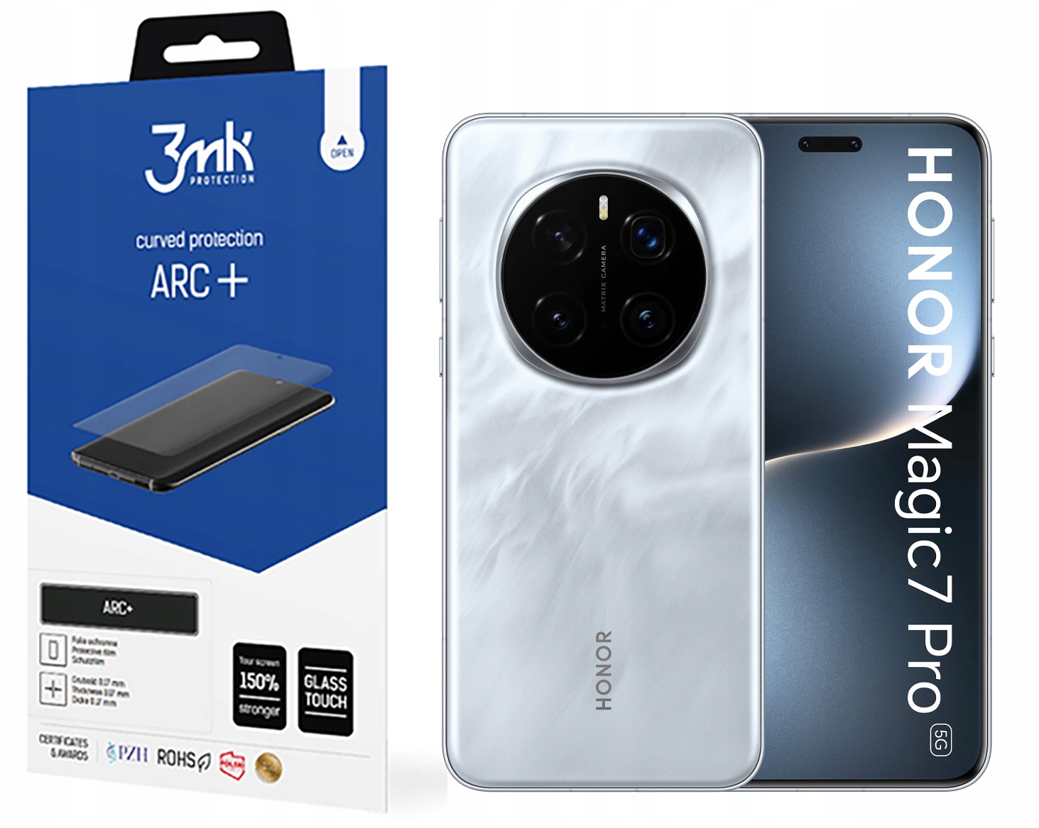 Fólie Fullscreen Arc+ 3MK pro Honor Magic 7 Pro