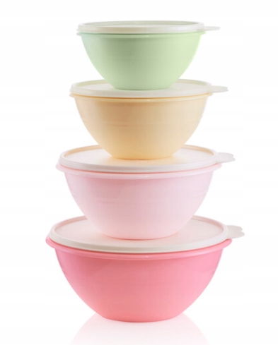 

Tupperware Miski Cudowne Miseczki zestaw 4 sztuk