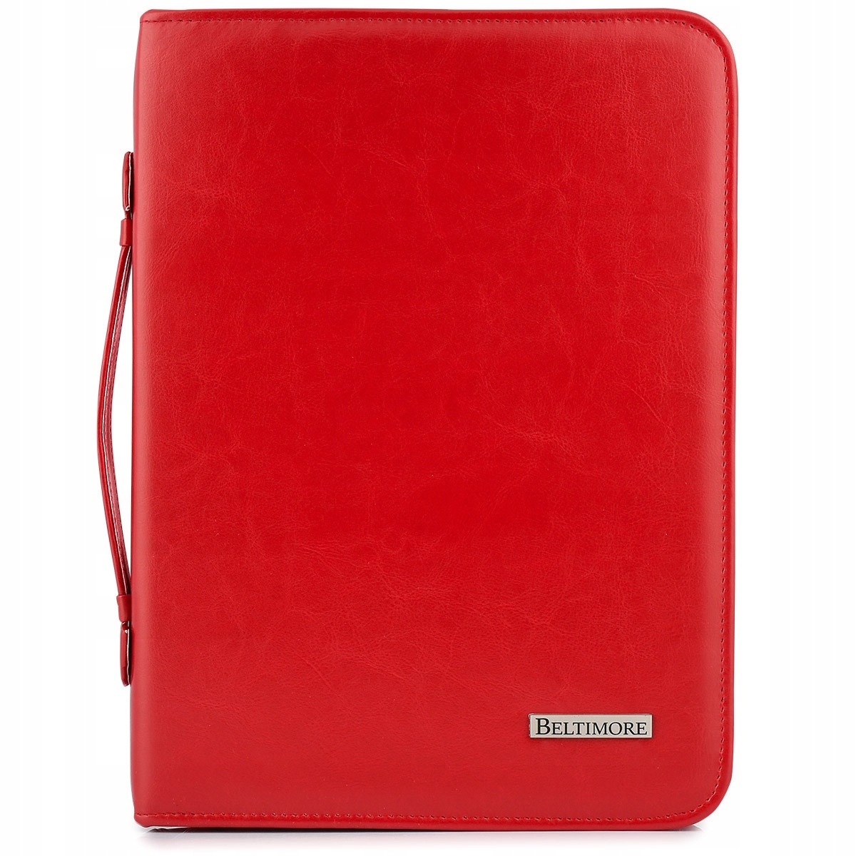 Czerwony Luksusowy Męski Biwuar Aktówka Teczka Organizer do pracy Beltimore Marka Beltimore