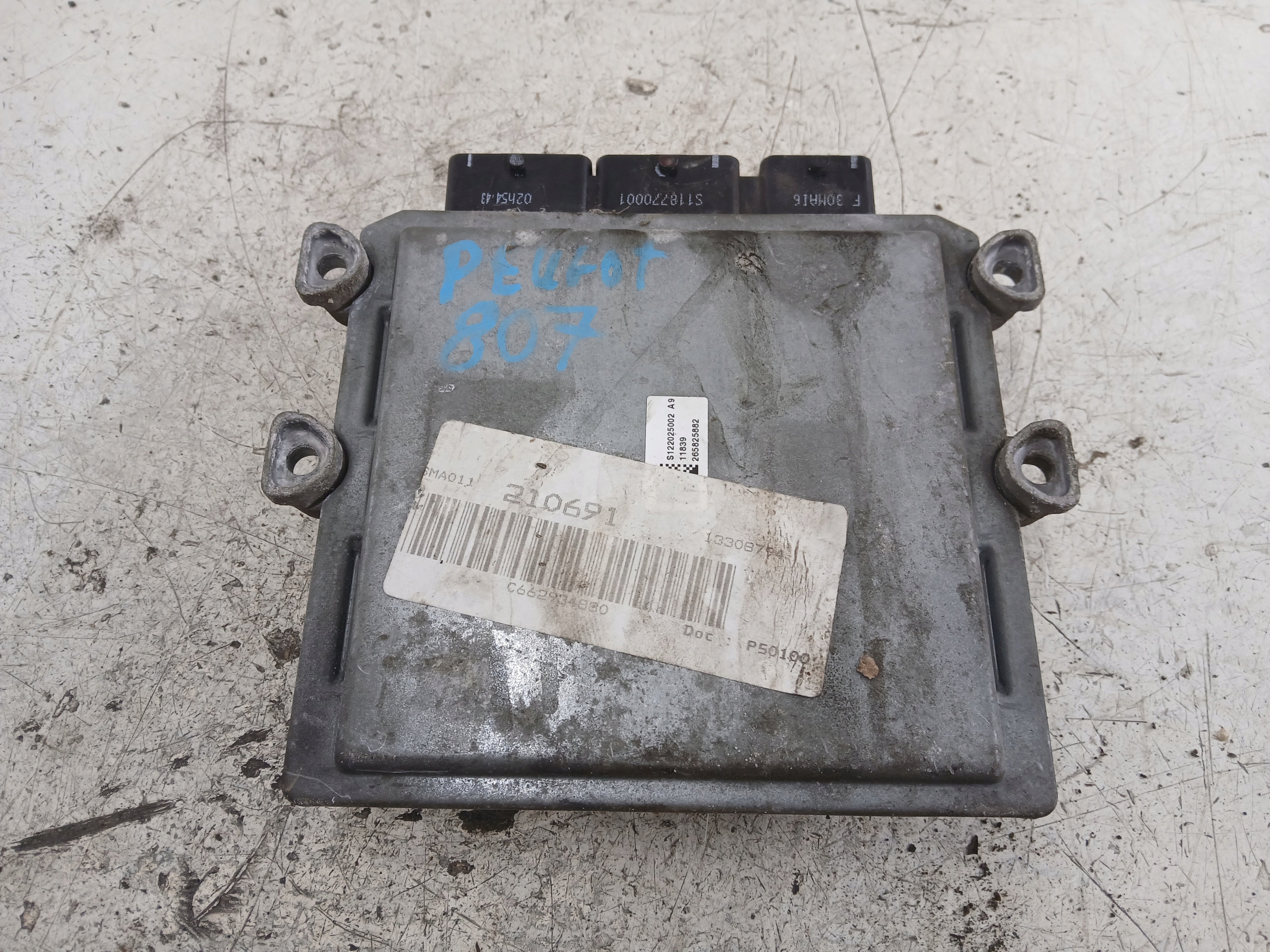 PEUGEOT 807 CITROEN C8 e 2.0 HDI Centralina Motore 9662934880