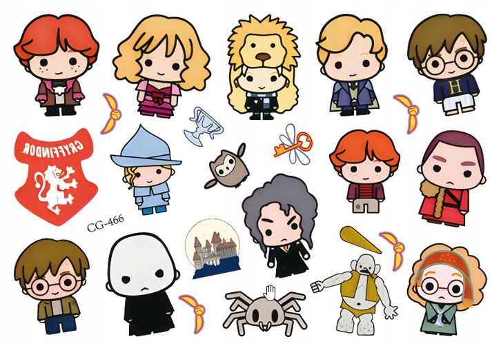 

Tatuaż zmywalny dla dzieci Harry Potter CG466