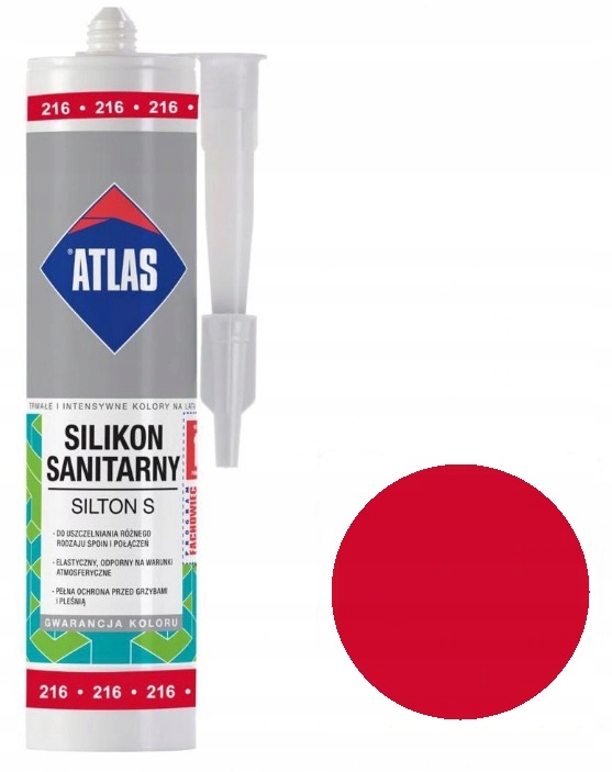 

Atlas Silikon Silton S 280ml 216 Czerwony