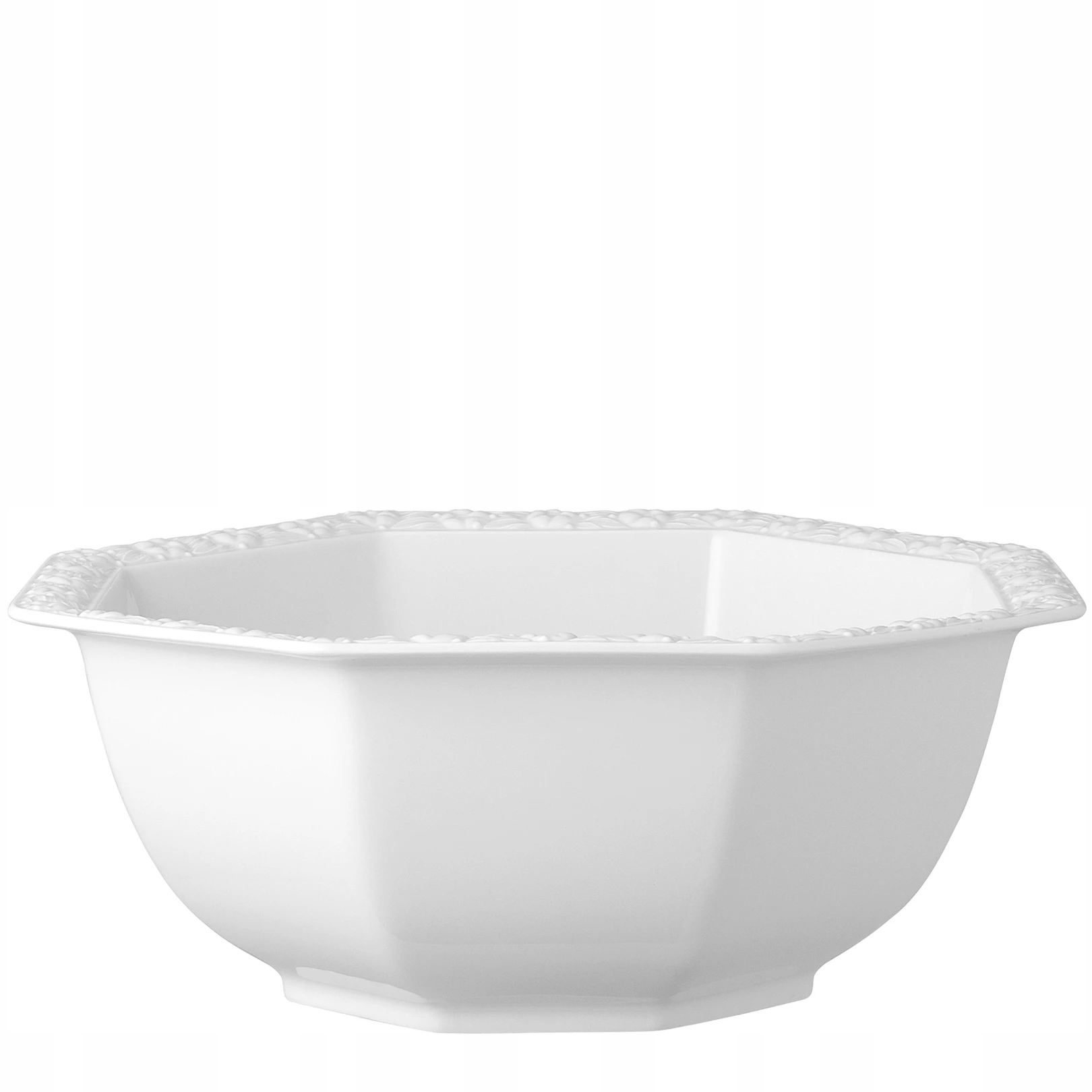 Veľký šalát 30 cm Maria Biela Rosenthal