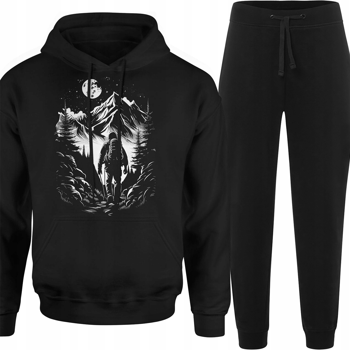 Teplákovka Pánský Komplet Pánské Tepláky Mikina Tatry Hory Pro Cestovatele M