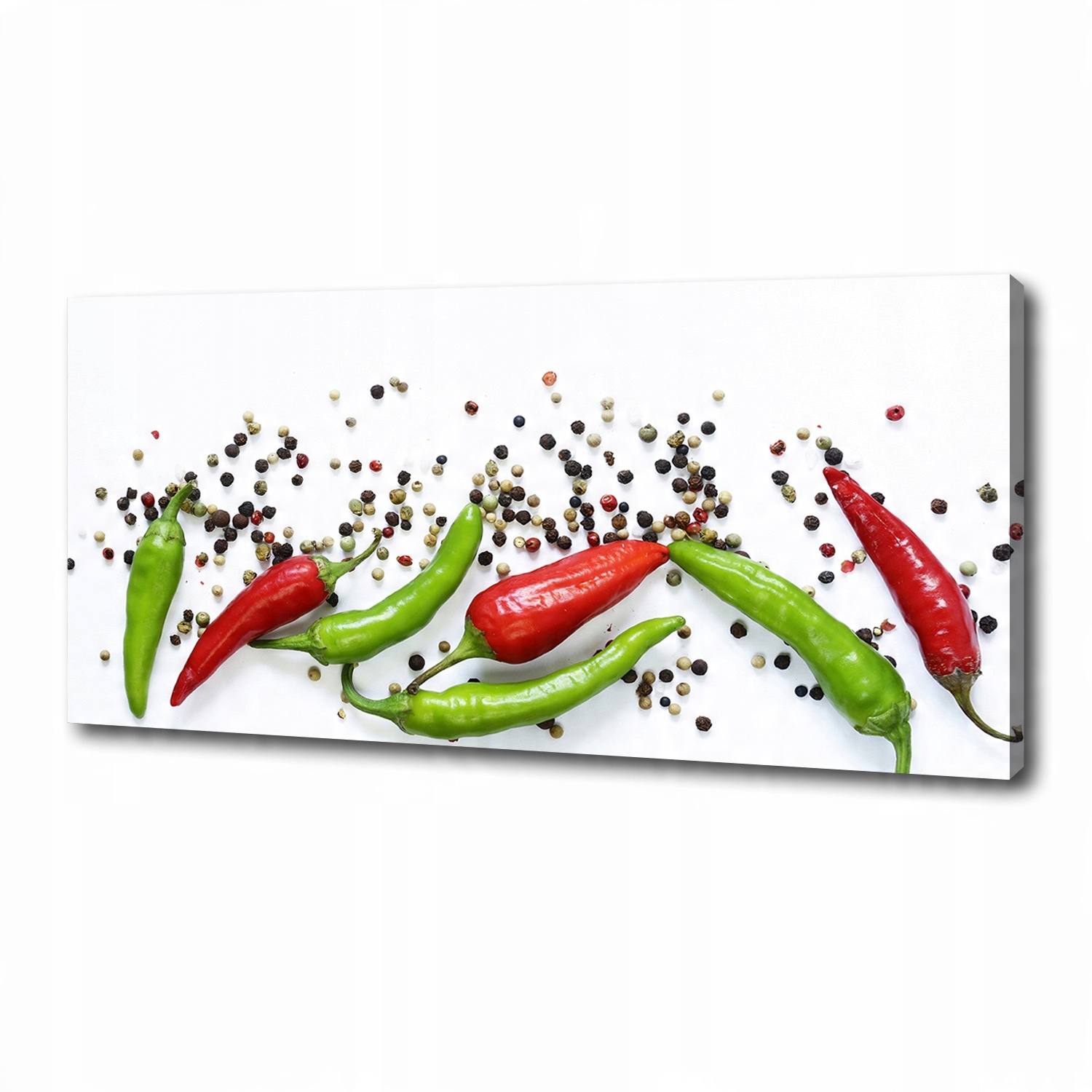 

Foto obraz na płótnie Papryczki chilli 125x50 cm