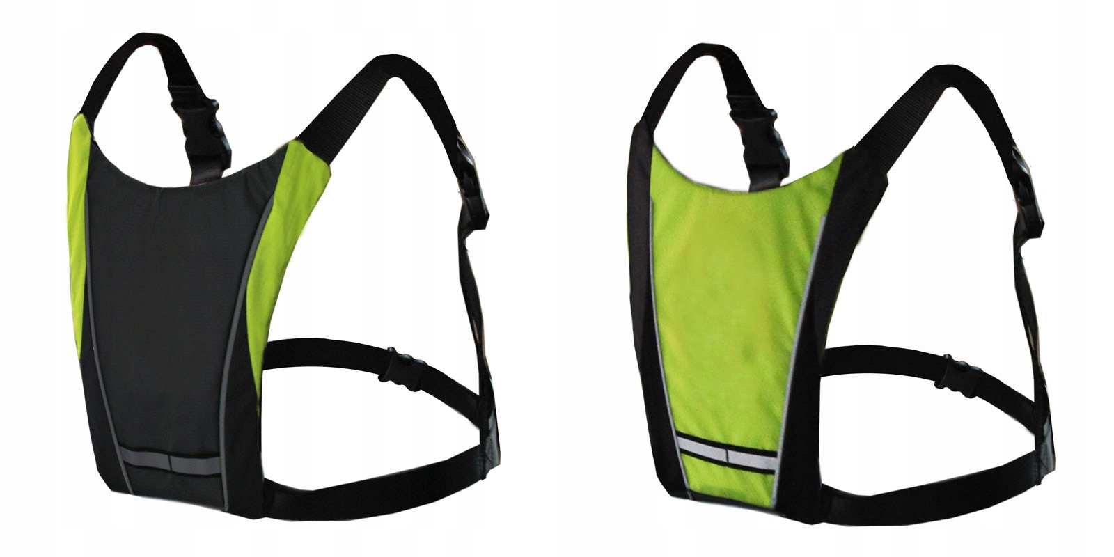 KAMIZELKA ODBLASKOWA NA ROWER LED+PILOT Kaptur bez kaptura