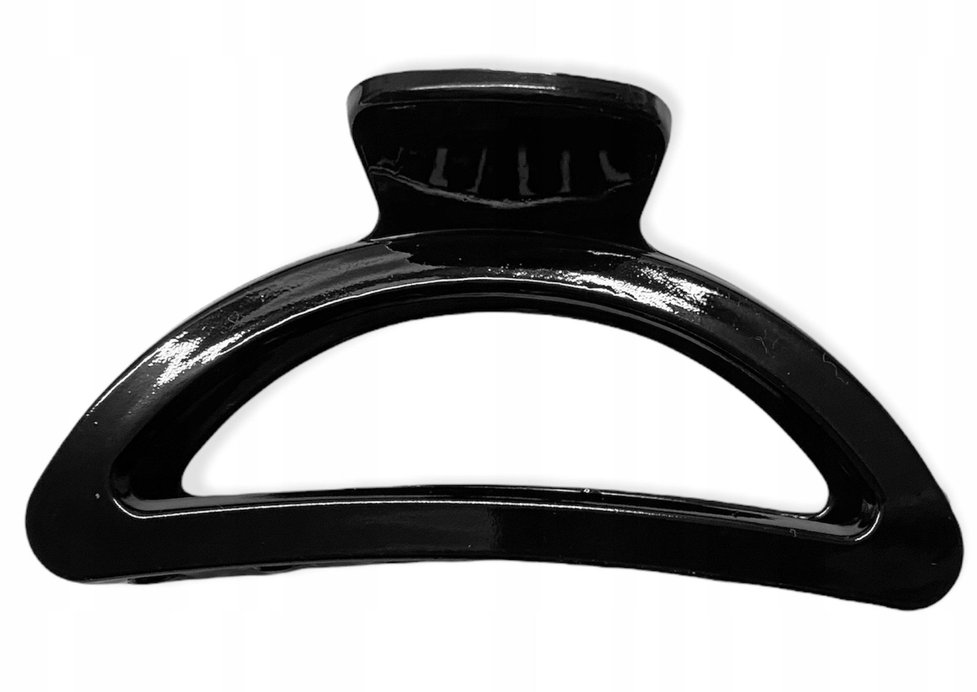 

Spinka Klamra Francuska Szczęka Owal Czarna