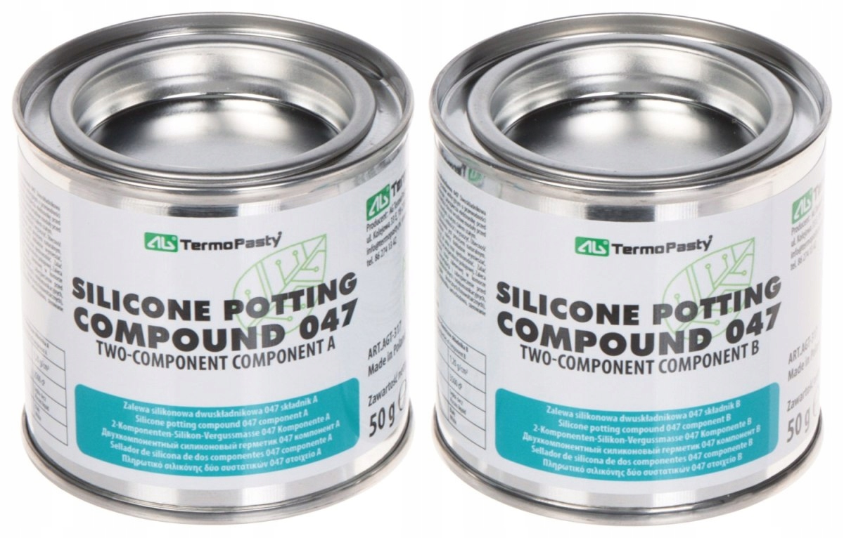 Dvousložkový Kaučuk COMPOUND-047/100 Ag Termopasty