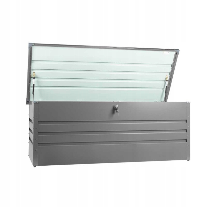 Kontejner Nádržka na obilí kovová 720L zahradní box na balkon