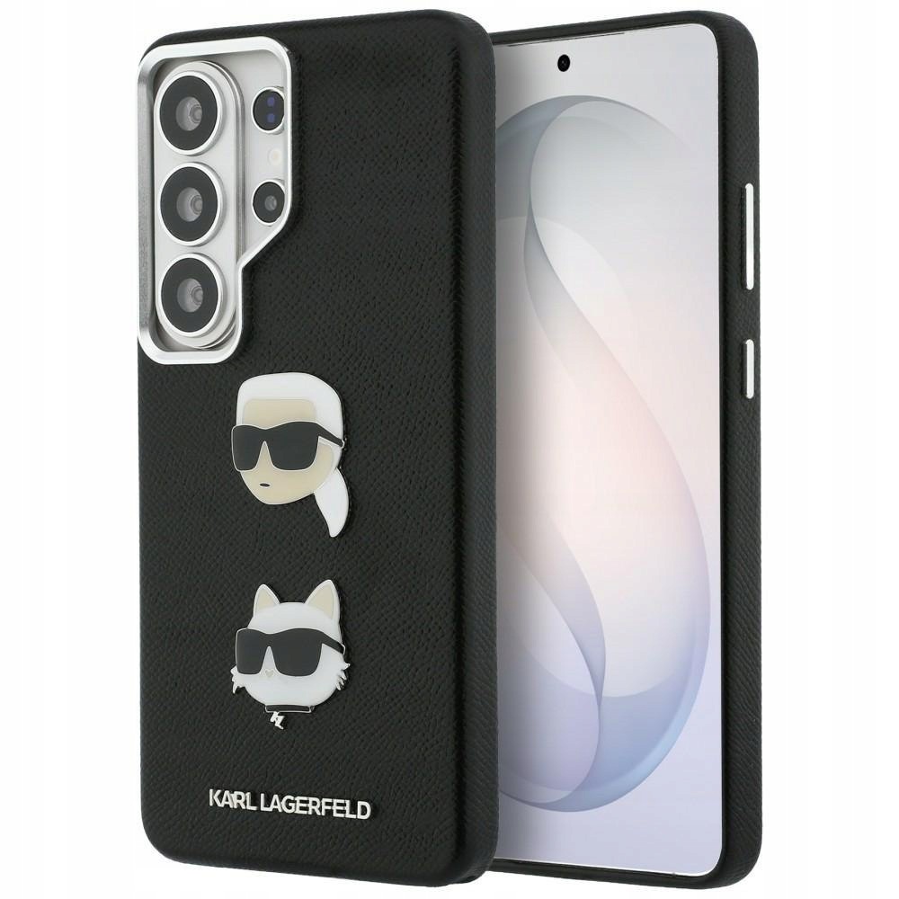 Etui Karl Lagerfeld Saffiano Double Heads Metal do Samsung Galaxy S26 Ultra