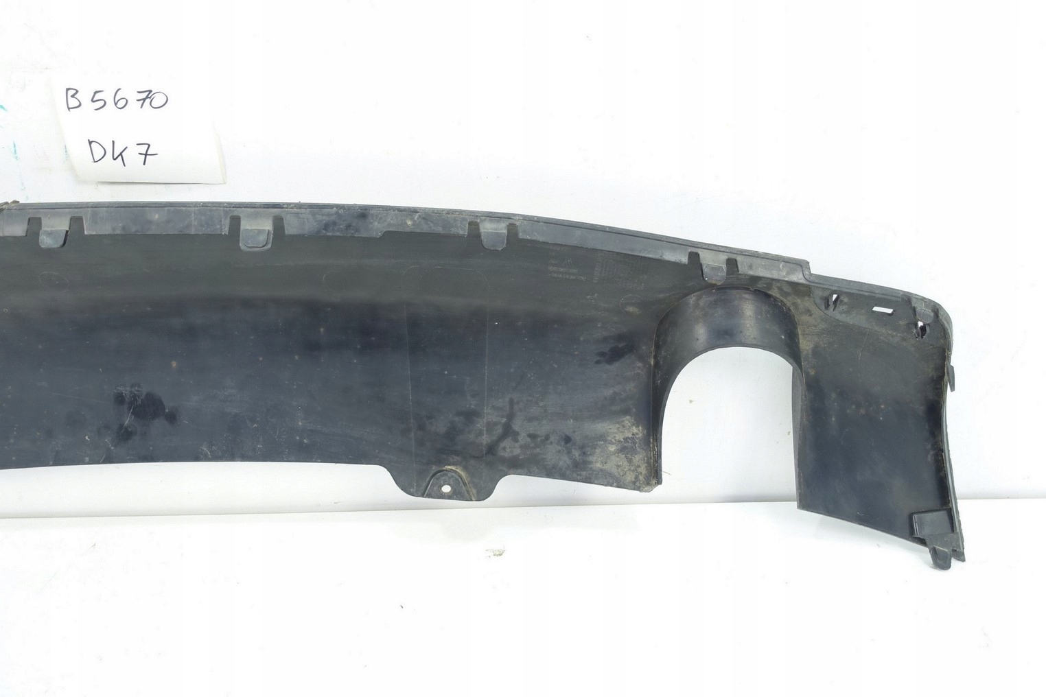 SPOILER accessori Paraurti posteriore AUDI A1 8X 2010