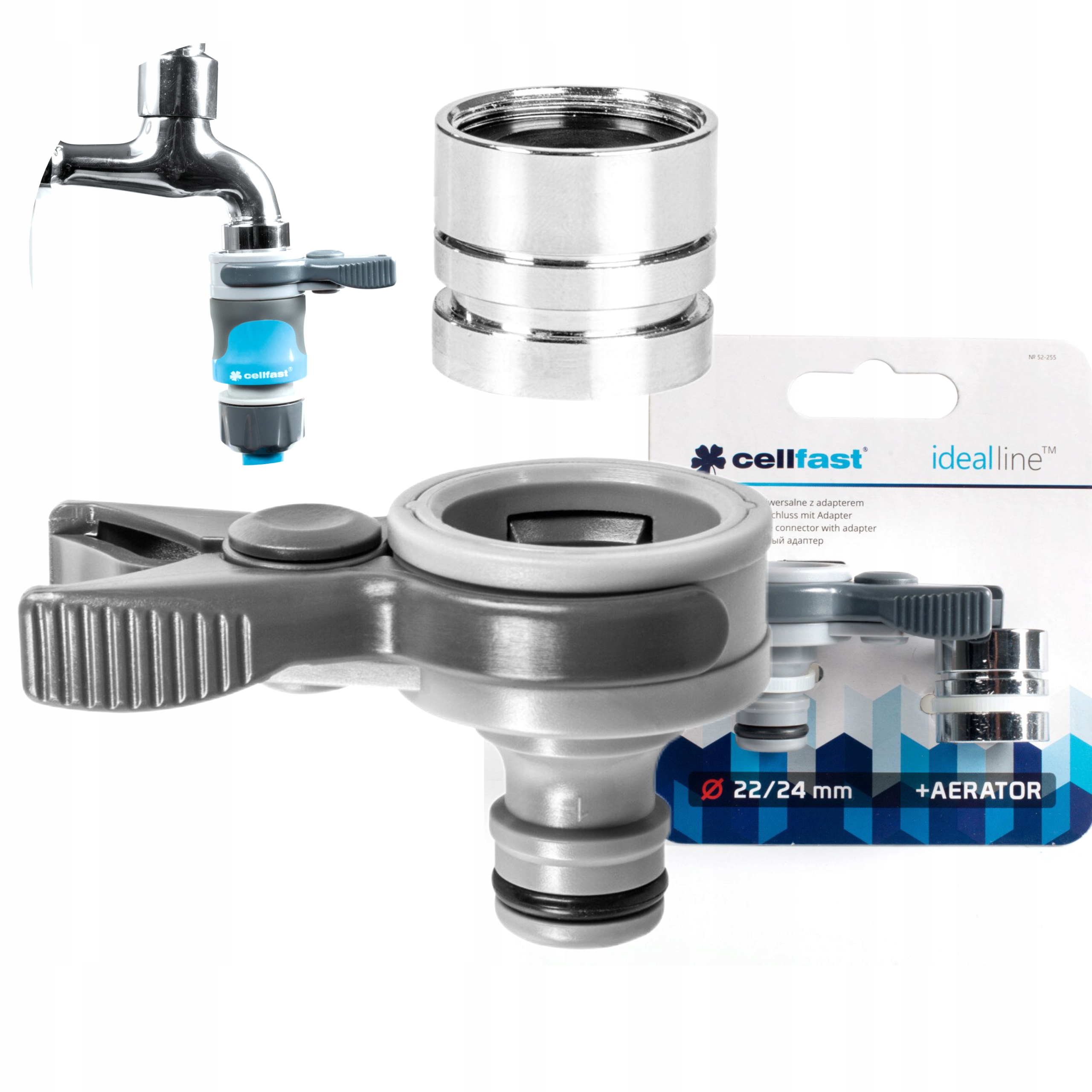 

Cellfast Przyłącze Uniwersal Adapter Ideal 22/24MM