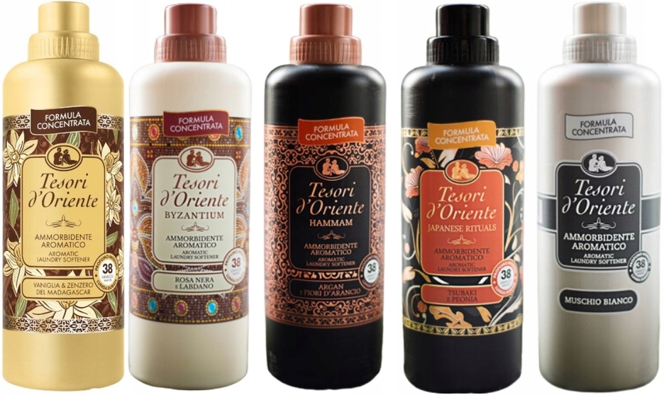 Levně Tesori d'Oriente Sada 5 italských tekutá aviváž 760 ml Vbhjm