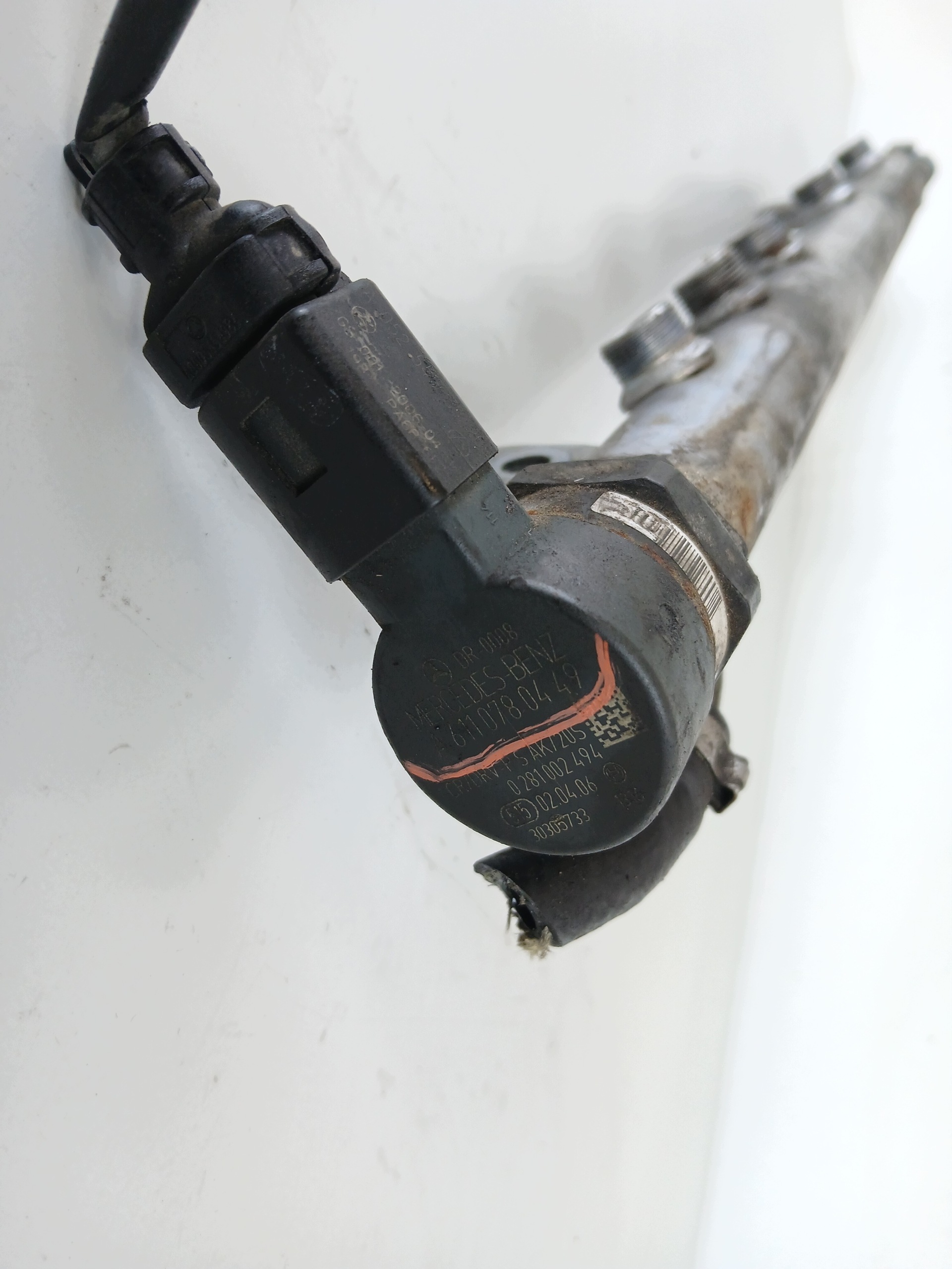 MERCEDES W169 W245 2.0 CDI injection ramp sensor A6110780449