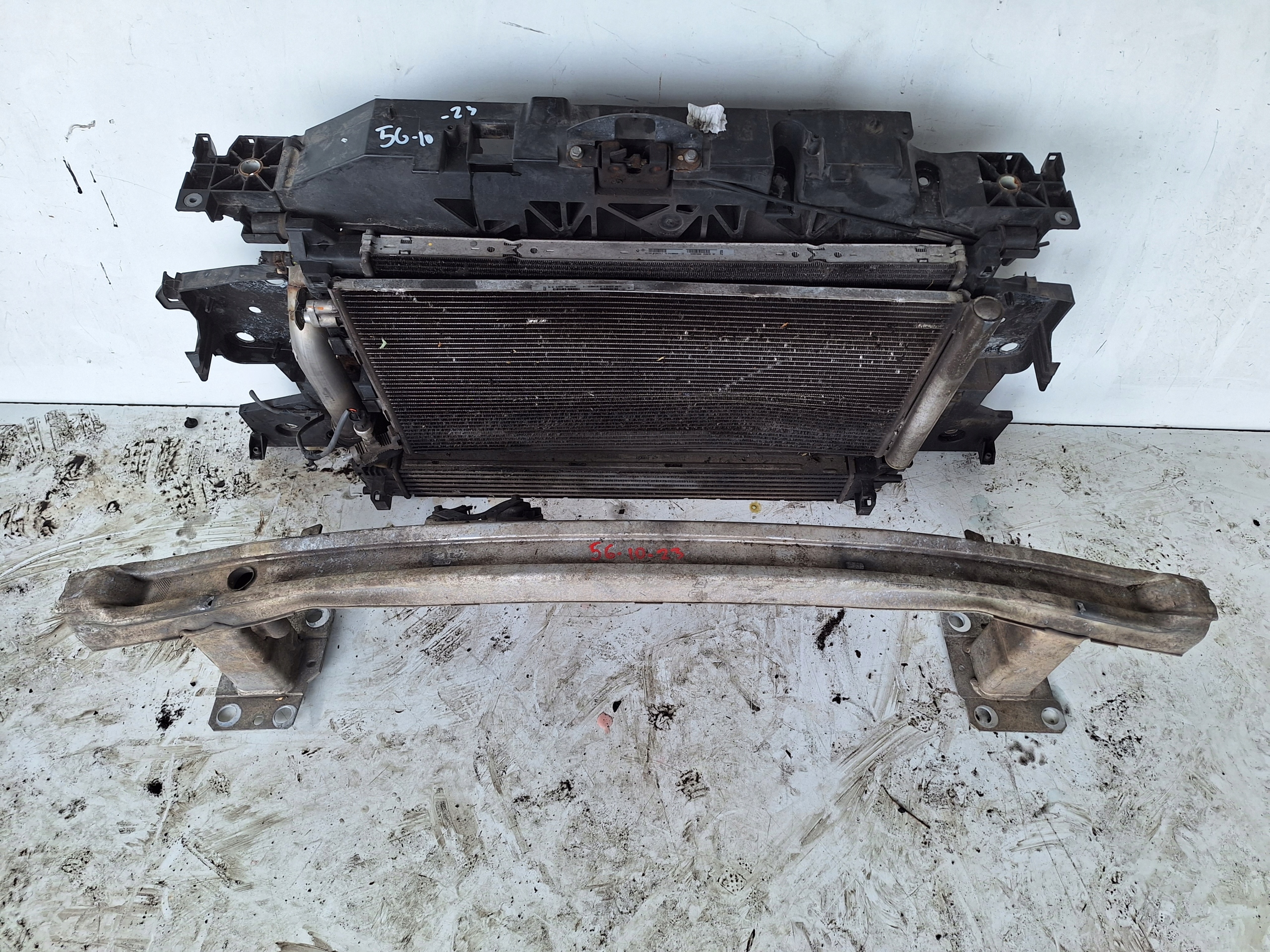 RENAULT SCENIC III 08-12 support panel for radiators DCI