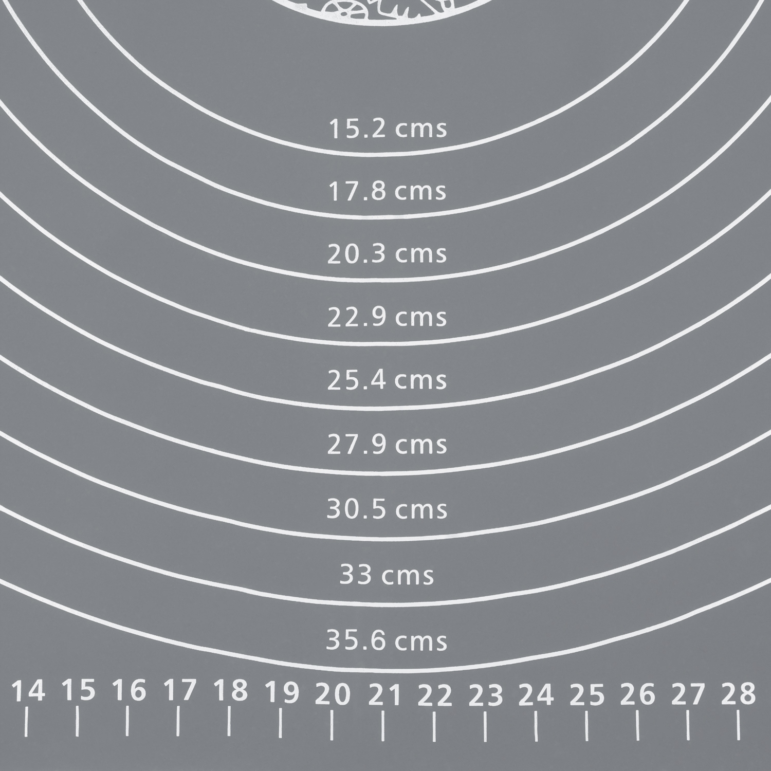 ZESTAW STOLNICA MATA SILIKONOWA NIEPRZYWIERALNA + WAŁEK DO CIASTA Długość (cm) 50 cm