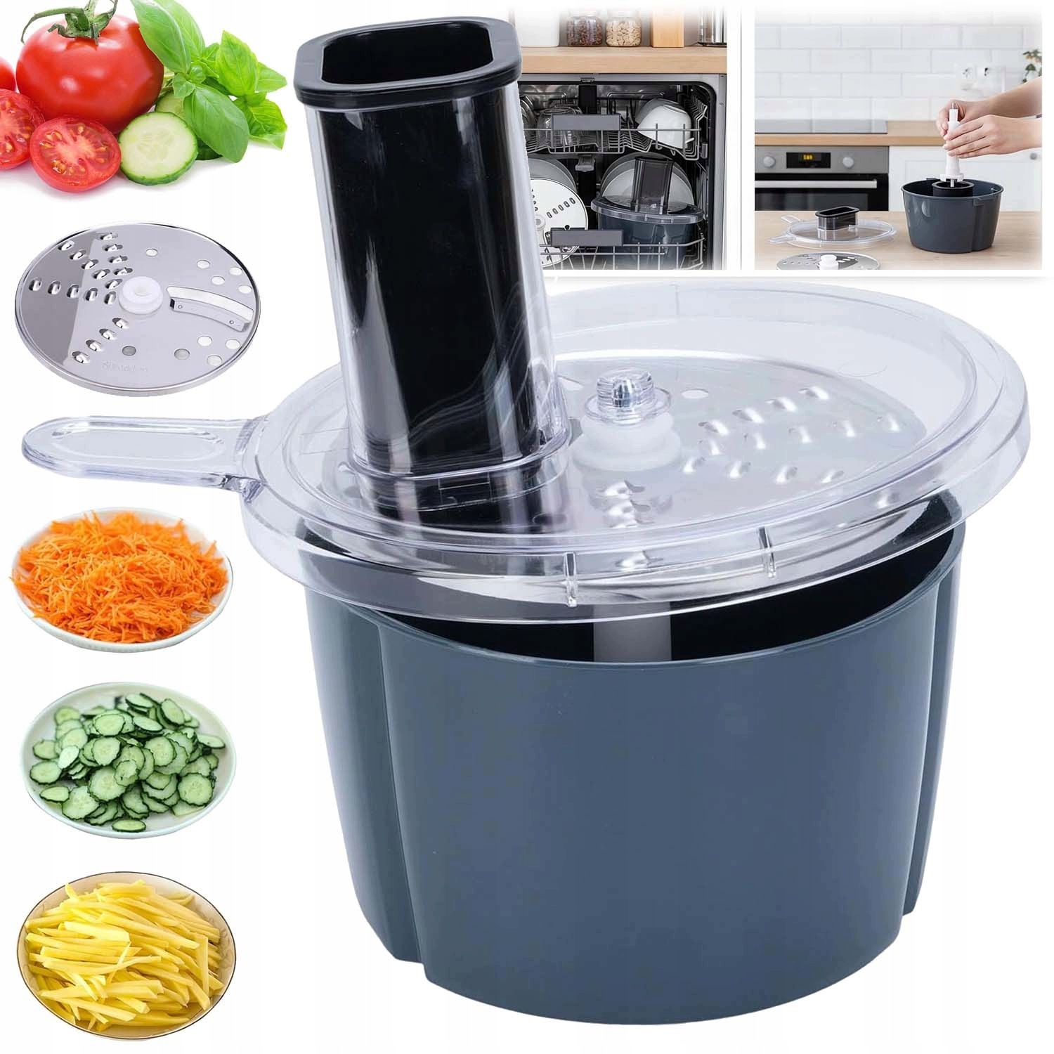 Kráječ Struhadla Zeleniny Pro Thermomix TM5 TM6 Příslušenství Pro Kuchyňské Struhadlo