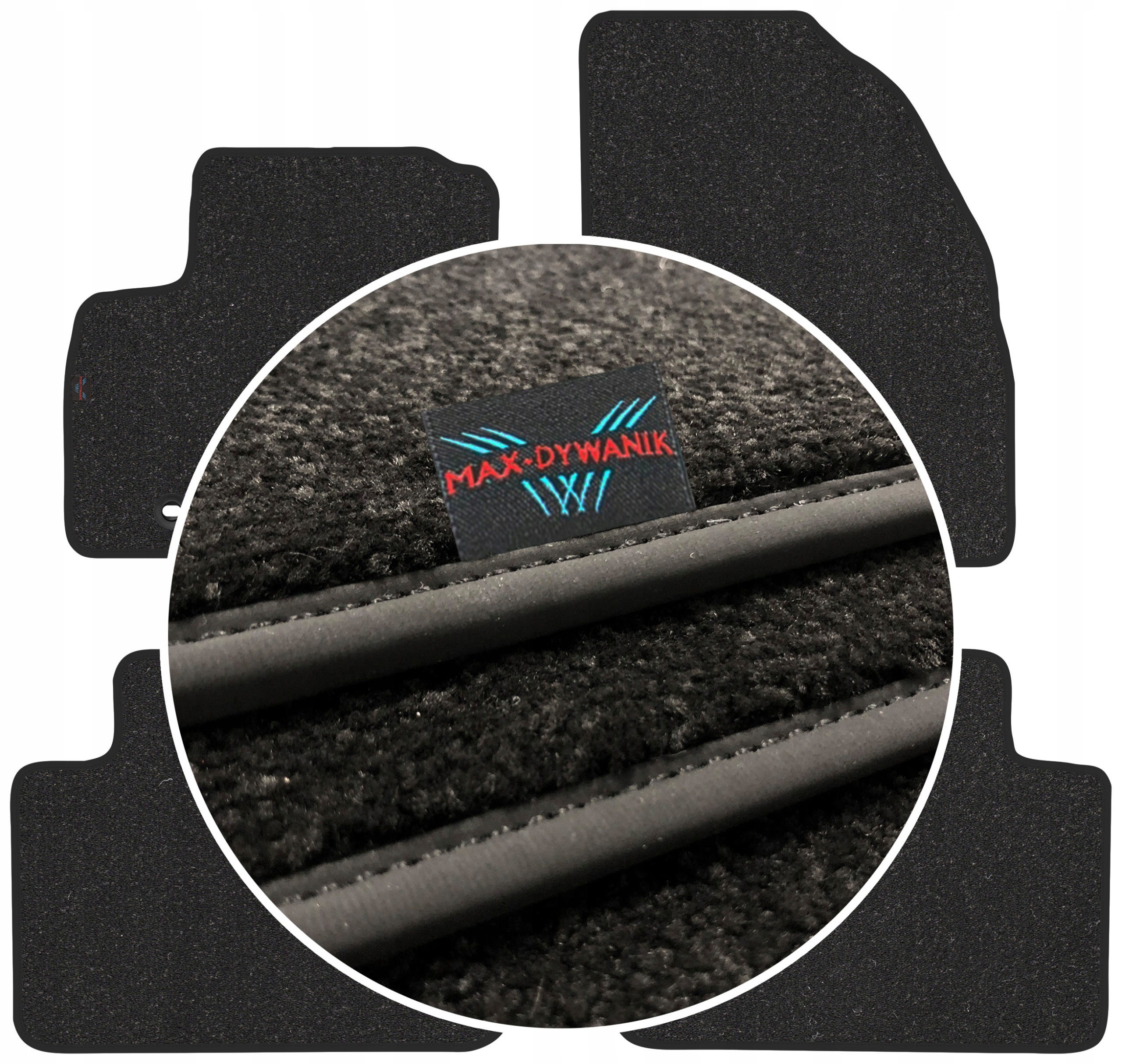 Ford Kuga I 2008-2010 Velúrové stierače