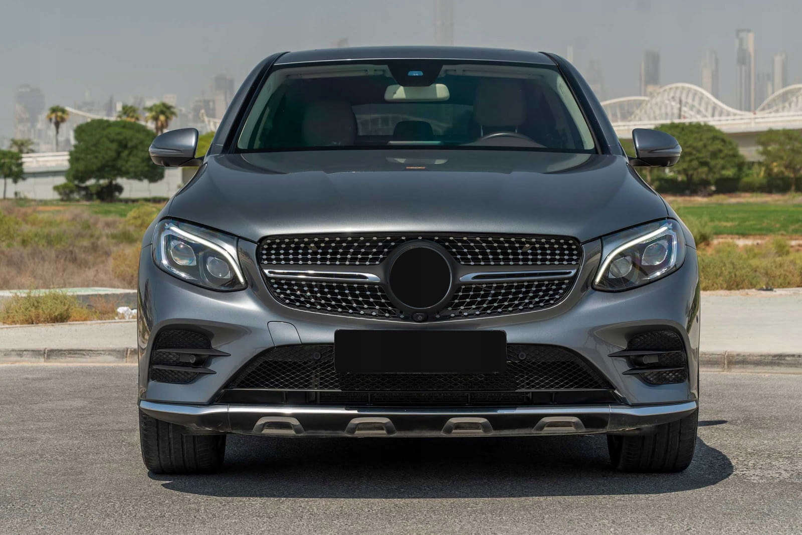 MERCEDES GLC X253 2015-2019 GRILL DIAMOND Z KAMERĄ Producent części Inny