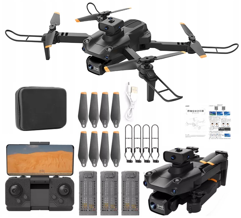 

Dron Unikanie Przeszkód Kamera 350m Zabawka Wifi