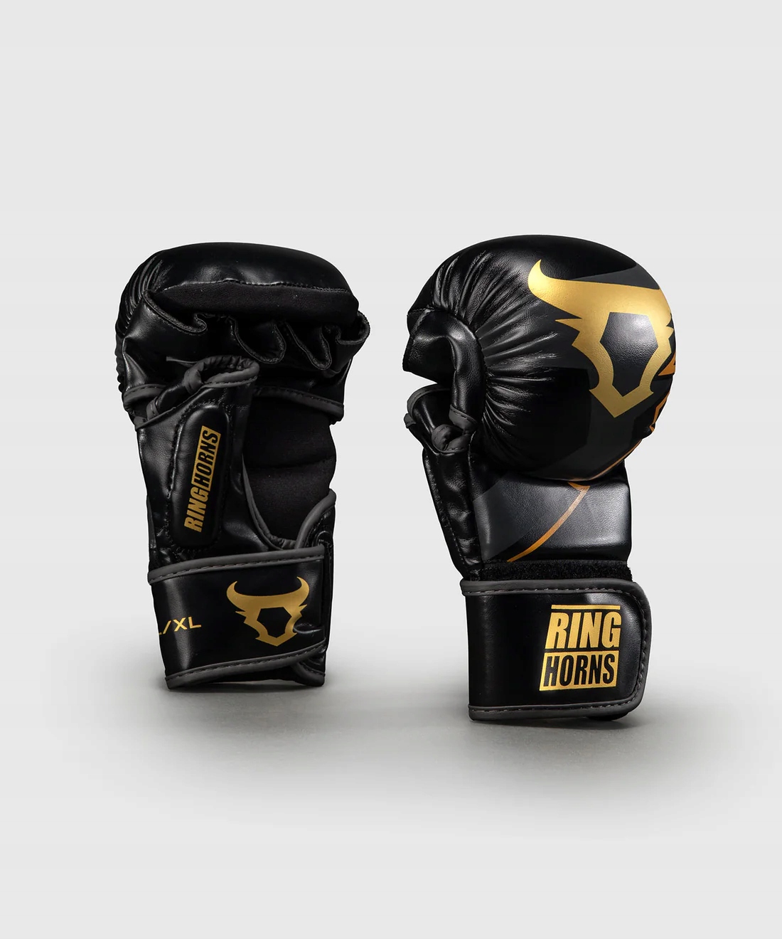 Mma rukavice Ringhorns Charger sparingové černo zlaté L/XL