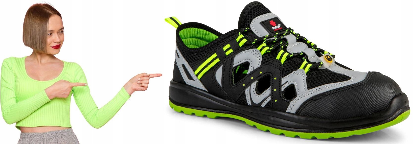 Sandały Proof Sporty S1p esd roz. 41