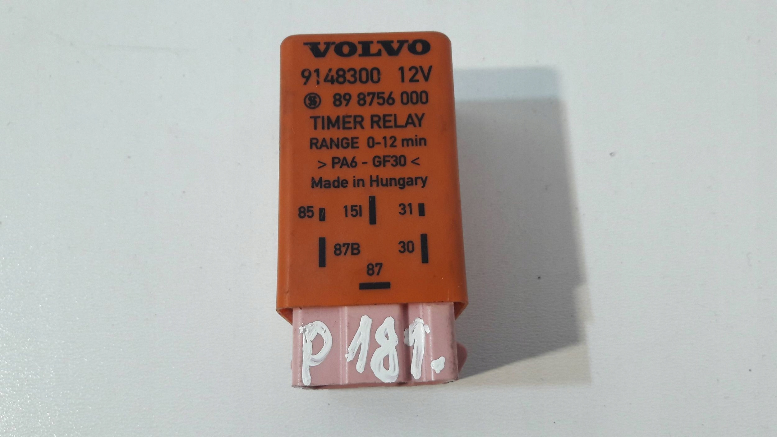 Volvo S70 V70 relay 6 PIN 898756000 (P181)