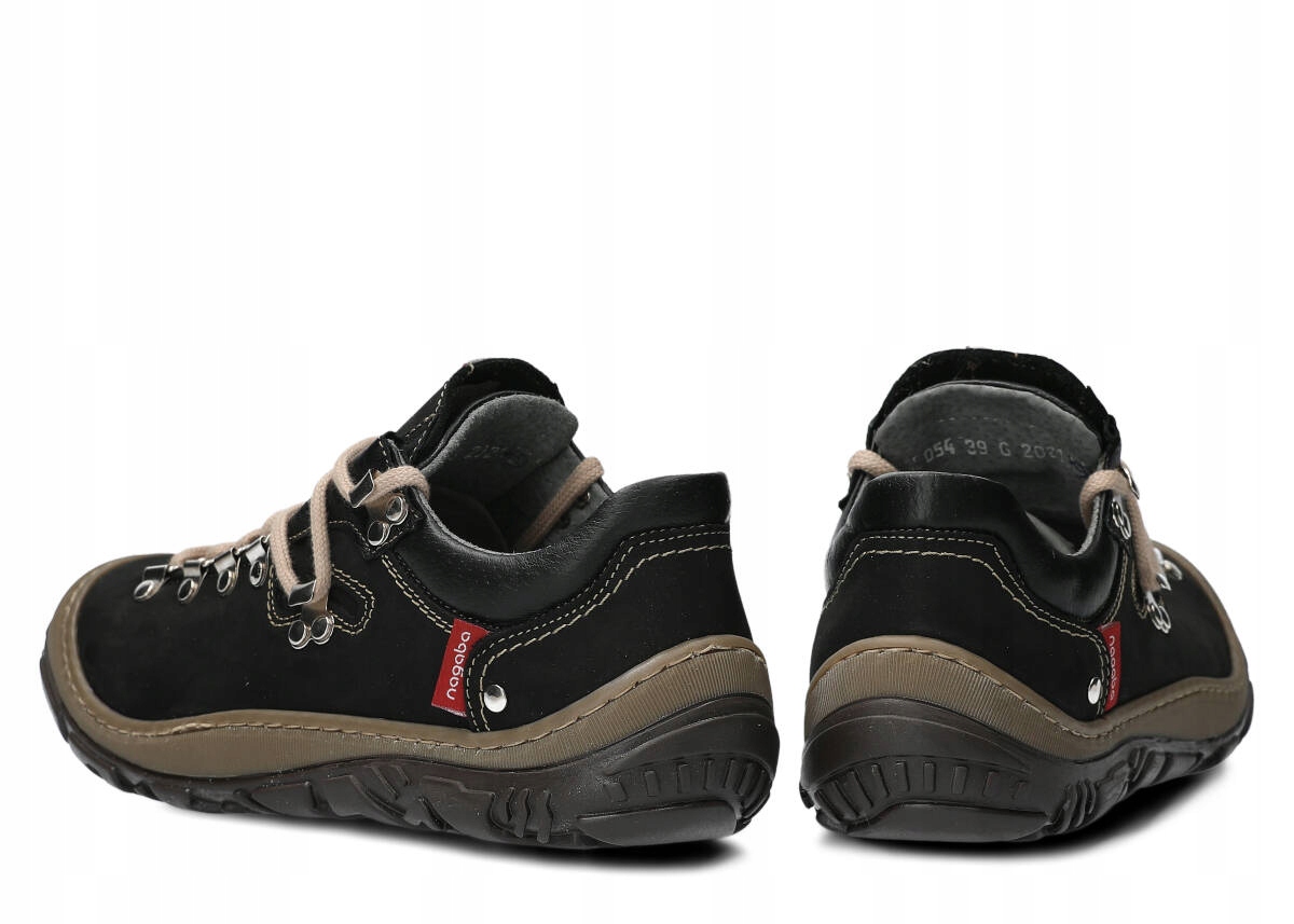 NAGABA 054 CZARNY CRAZY - TREKKING DAMSKI - ROZMIAR 41 Marka Nagaba