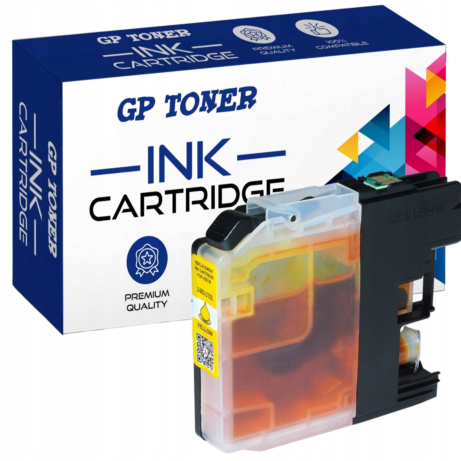 

Tusz do Brother LC123 DCP-J132W DCP-J152W Yellow