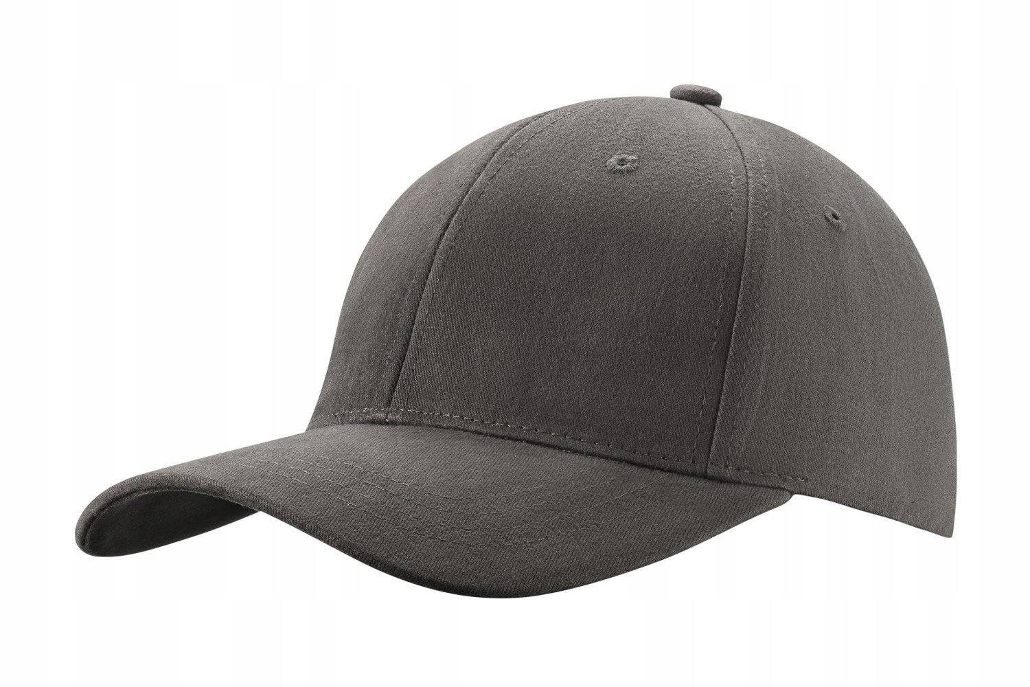 CZAPKA Z DASZKIEM JHK 100% BAWEŁNA REGULOWANA KLAMRA UNIWERSALNA GRAFITOWA