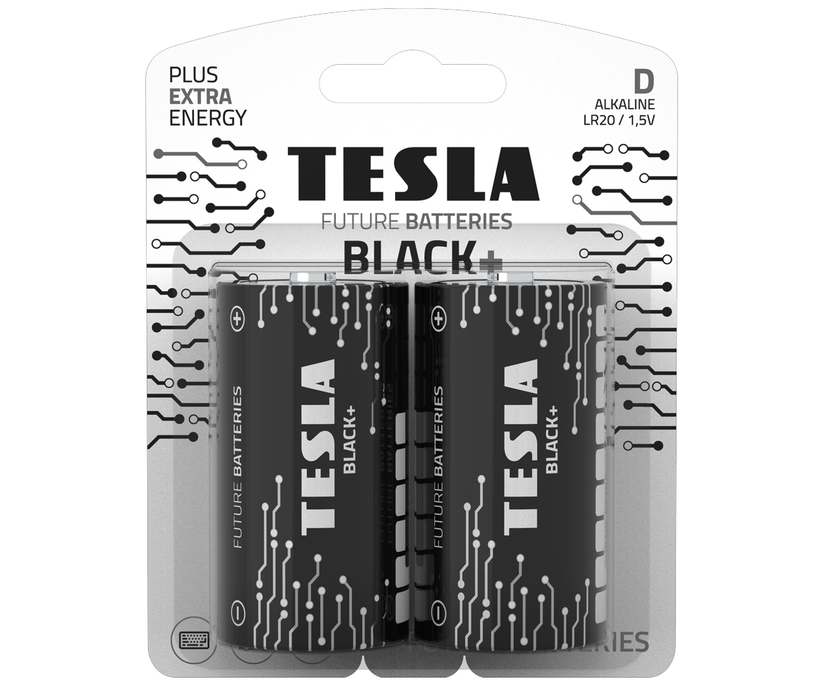 Bateria alkaliczna Tesla D (R20) 2 szt.