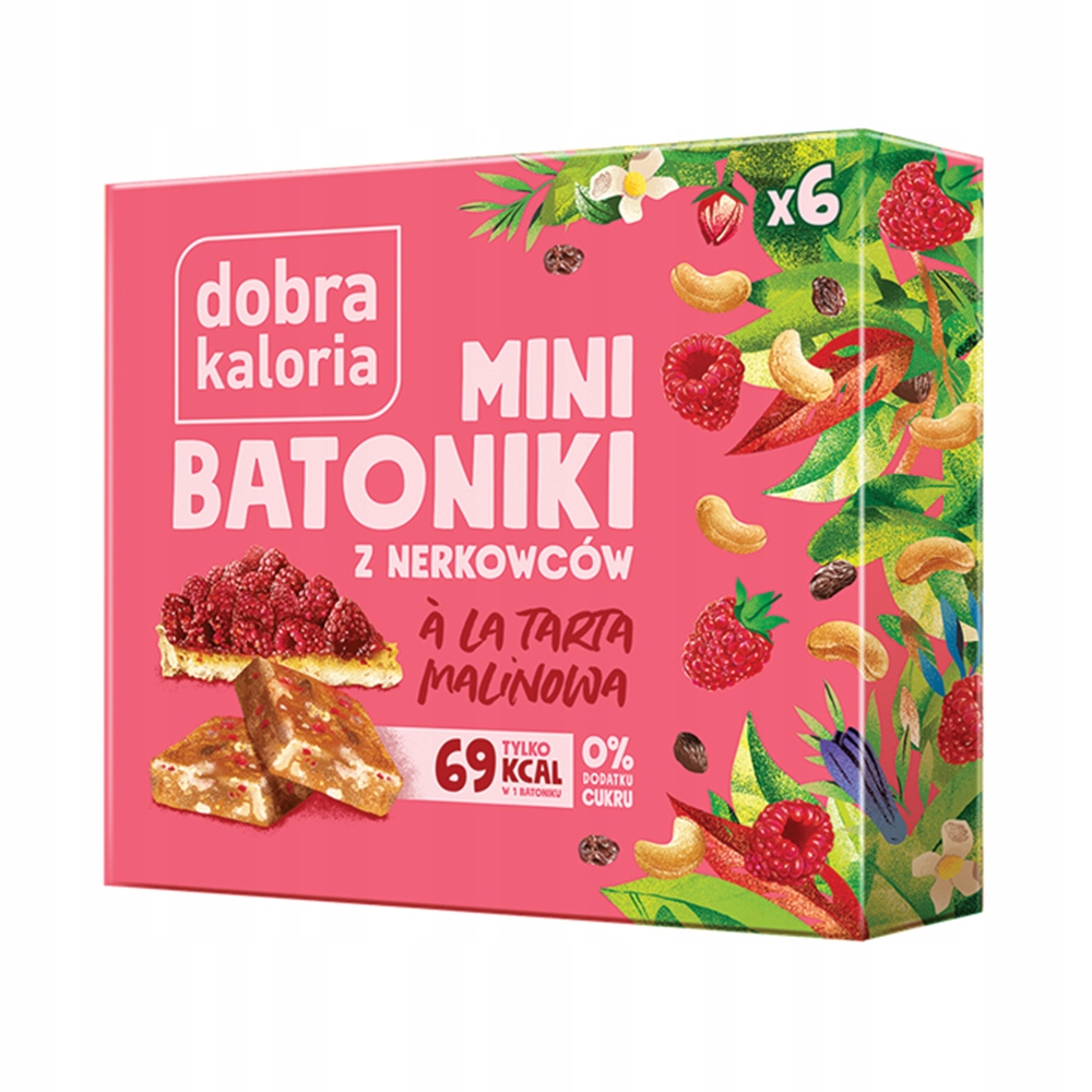 Mini tyčinky z kešu a'la malinová tyčinka bez přidaného cukru 102 g Zes