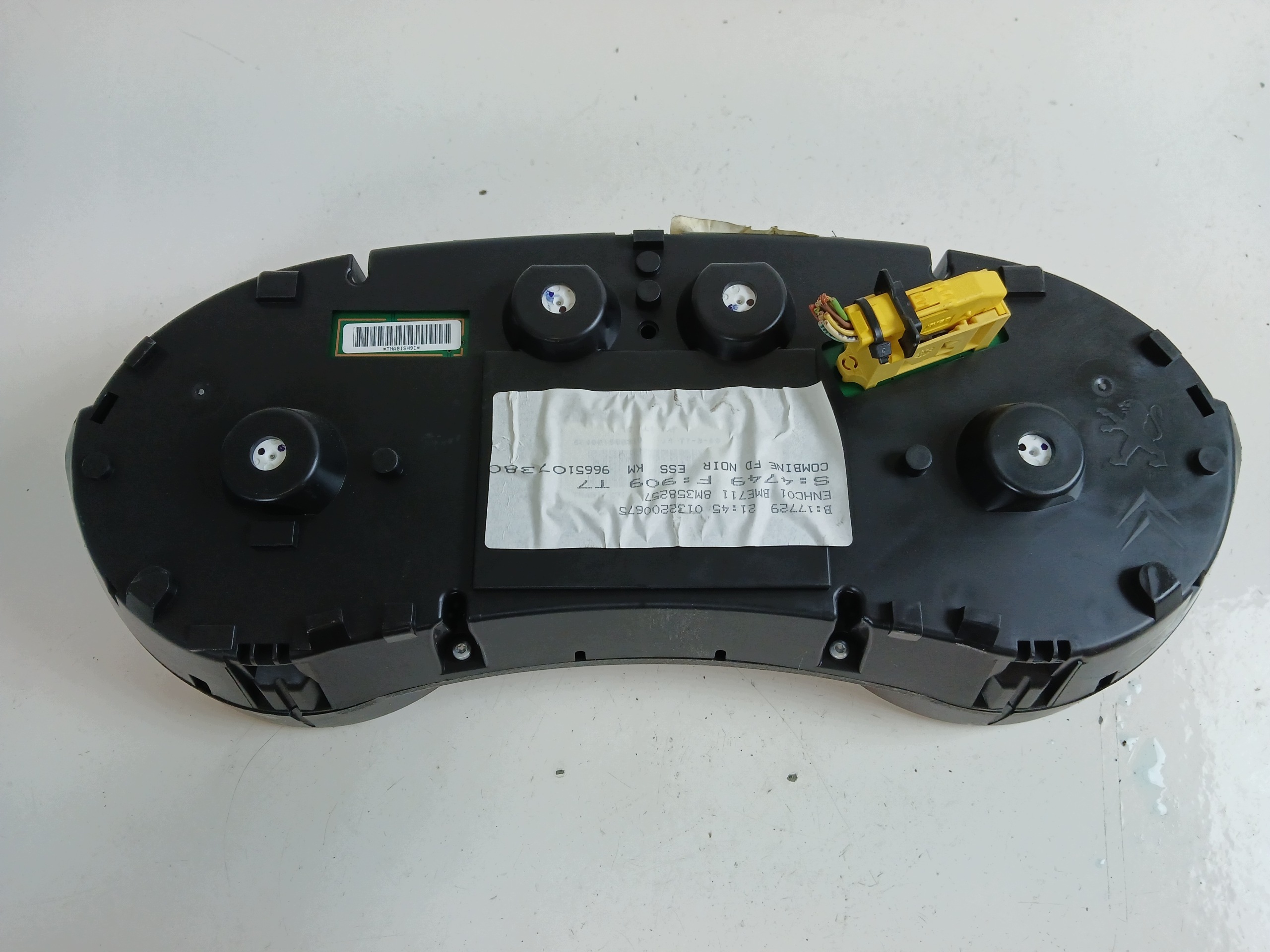 PEUGEOT 308 1.6 VTI dials dials 9665107380