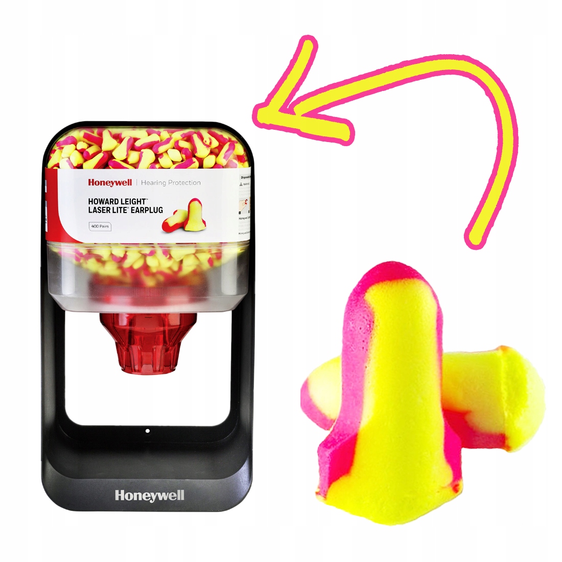 

Zatyczki Do uszu Honeywell LaserLite 200 Par Worek