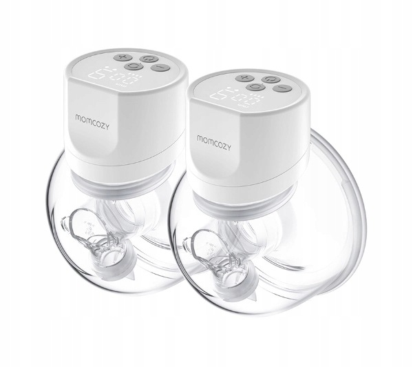 Laktator Muszlowy Elektryczny Podwójny Momcozy S12Pro Bezprzewodowy 2x180ml