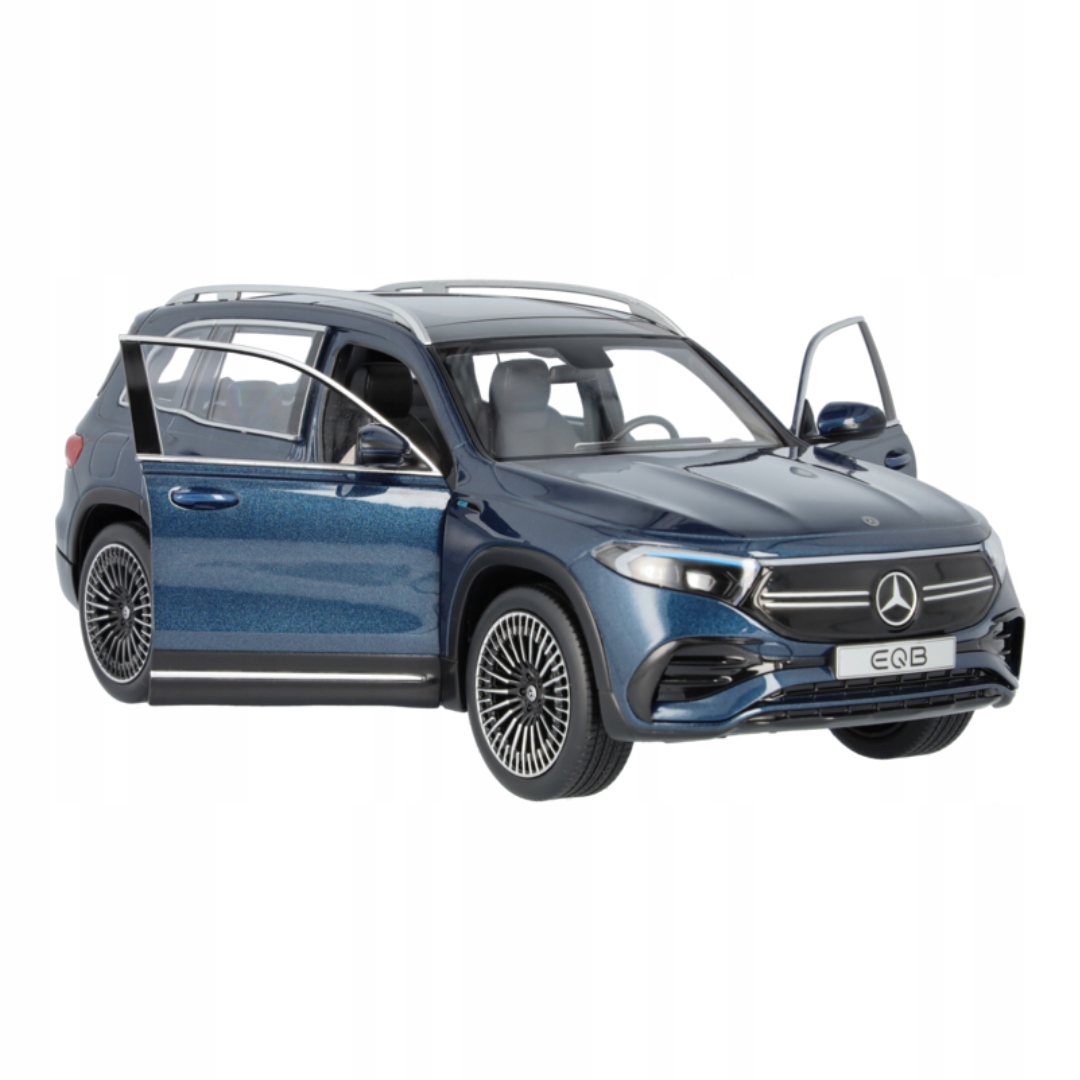 MODEL MERCEDES EQB X243 NIEBIESKI 1:18