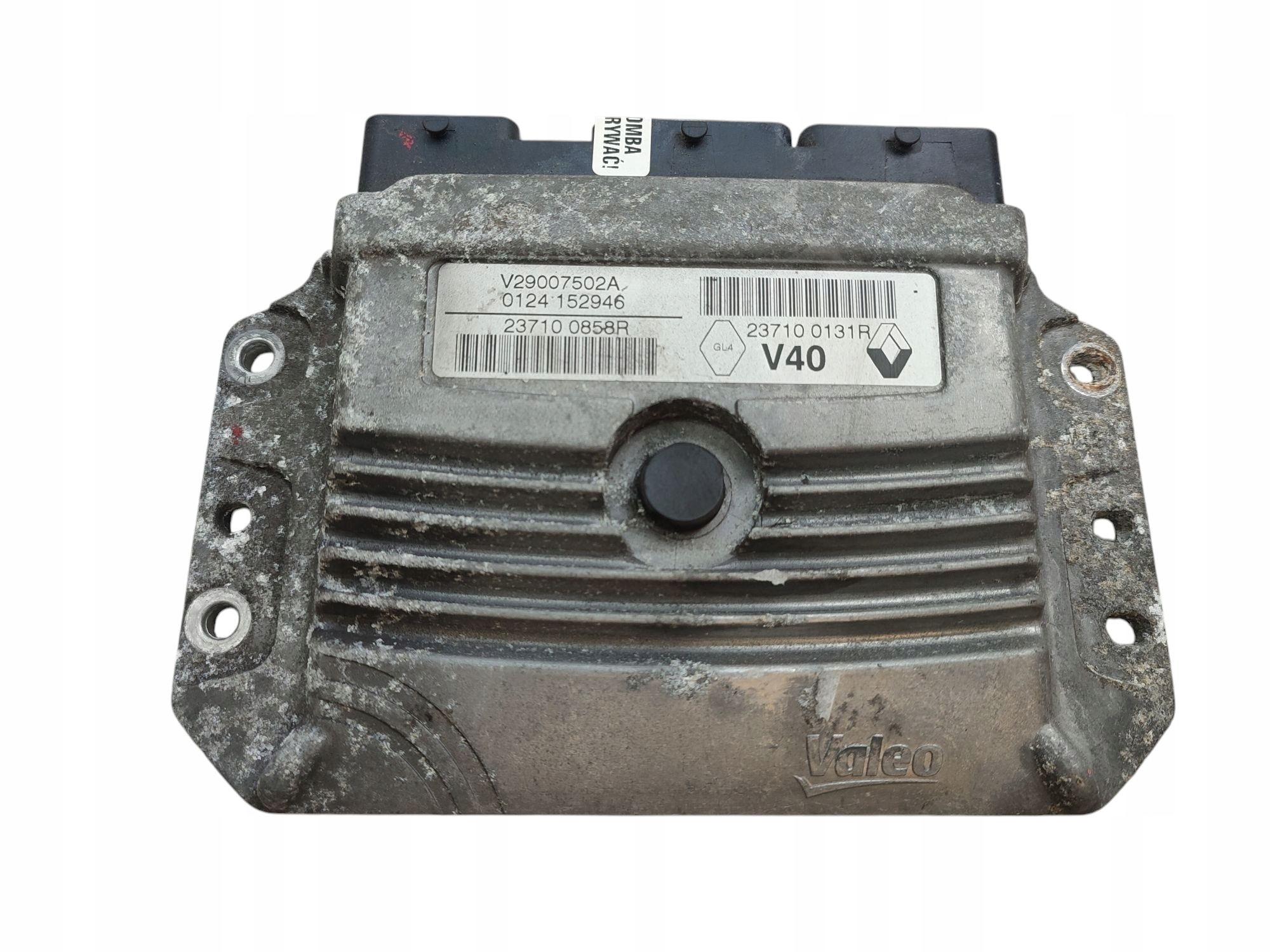computer control unit of the engine MEGANE III FLUENCE 1.6 16V 237100131R 237100858R