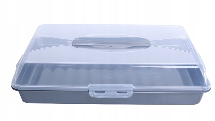 Pojemnik Patera Na Ciasto Z Pokrywą 45x30 cm PJ74 EAN (GTIN) 4025457121722