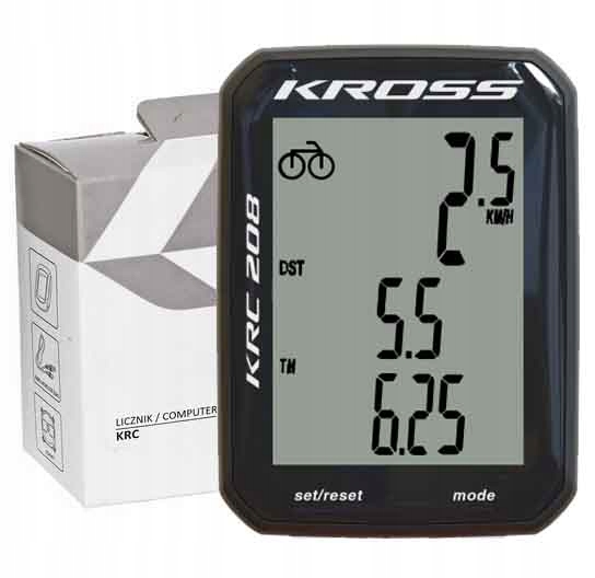 

Licznik Rowerowy Przewodowy Kross Krc 208 8 Fun.