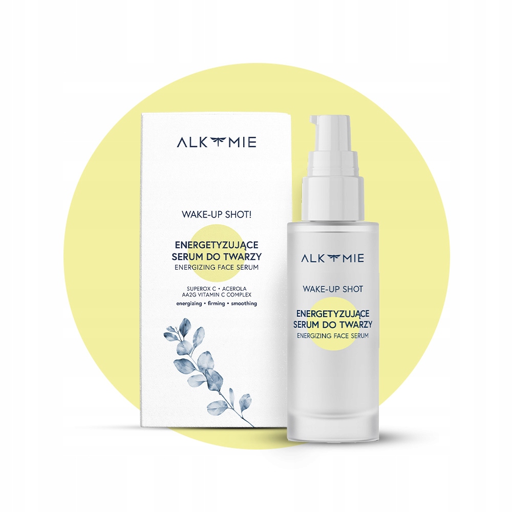 Wake Up Shot! Energizující pleťové sérum s vitamínem C (30 ml) Alkemie