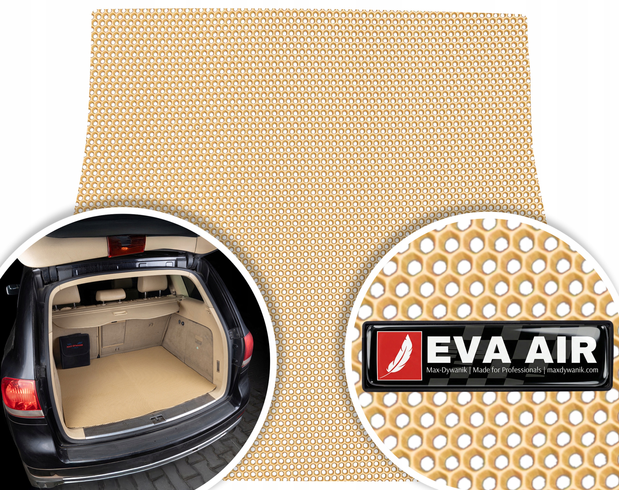 Toyota Land Cruiser J200 od roku 2007-2015. Vložka do zavazadlového prostoru Eva Air Honey