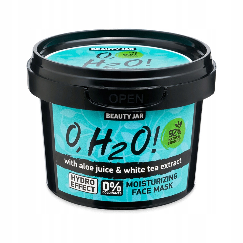Beauty Jar O,H2O hydratačná pleťová maska (100 ml)