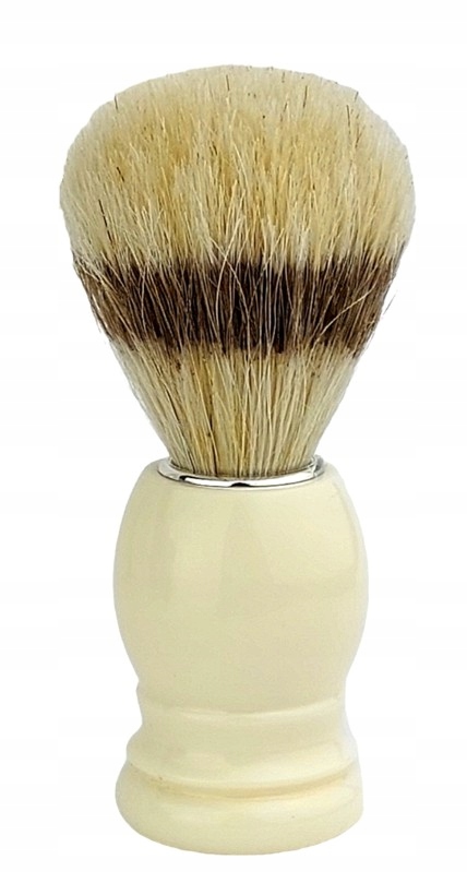 Pędzel do golenia Naturalne włosie Duże Gęste Klasyczny pędzelek do golenia