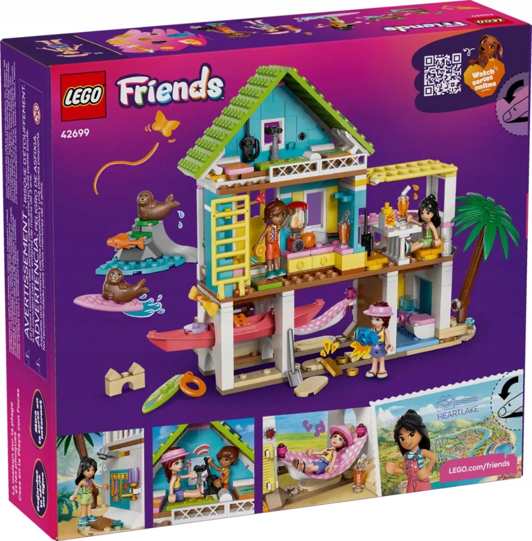 42699 Lego Friends Domeček na pláži s tuleni Lego