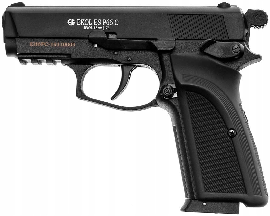 Wiatrówka Pistolet Ekol Es P66C 4,5 mm Black Bb