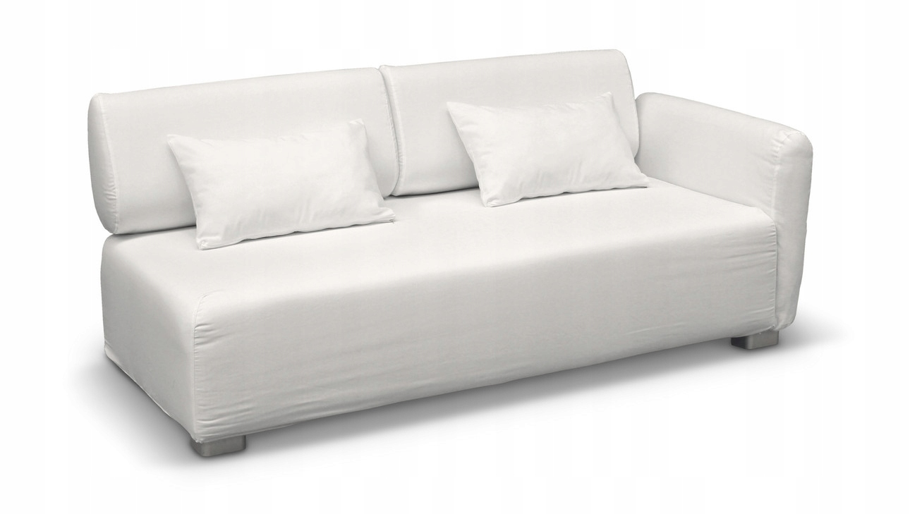 Dekoria Potah na 2-místnou pohovku, jedna loketní opěrka Mysinge Ikea, bílá