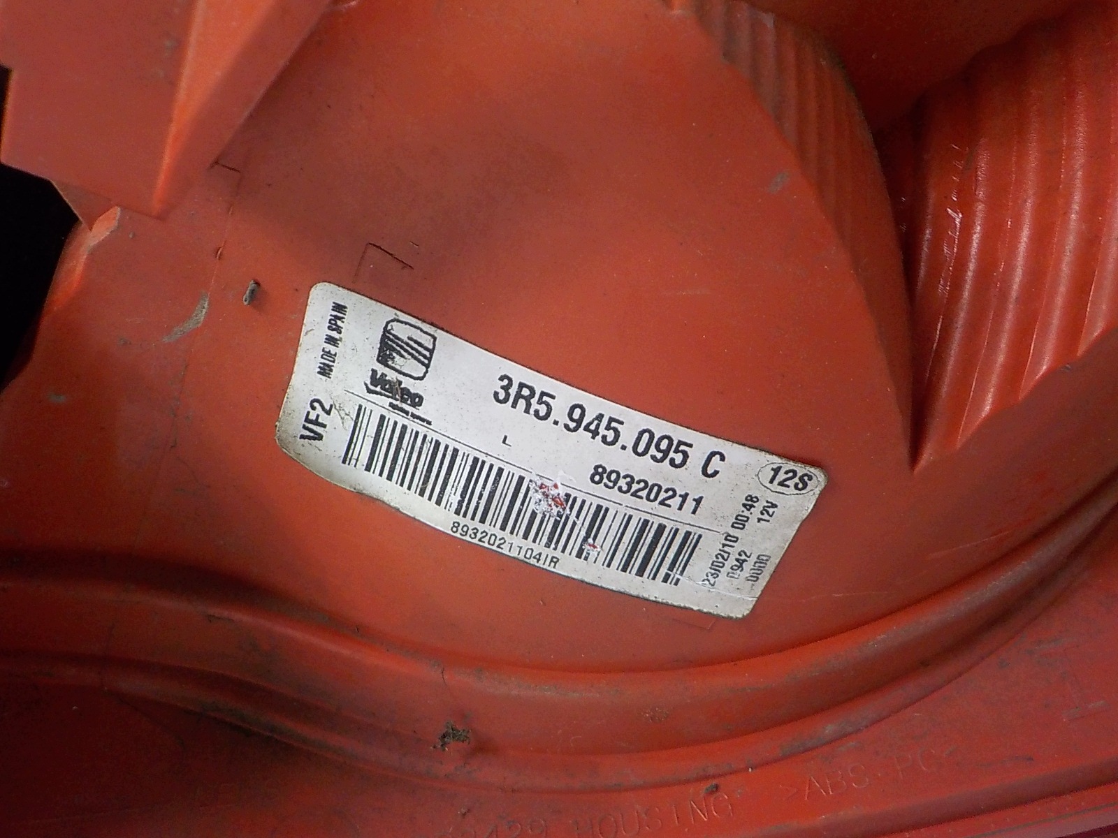 SEAT EXEO sedan light left rear left rear part