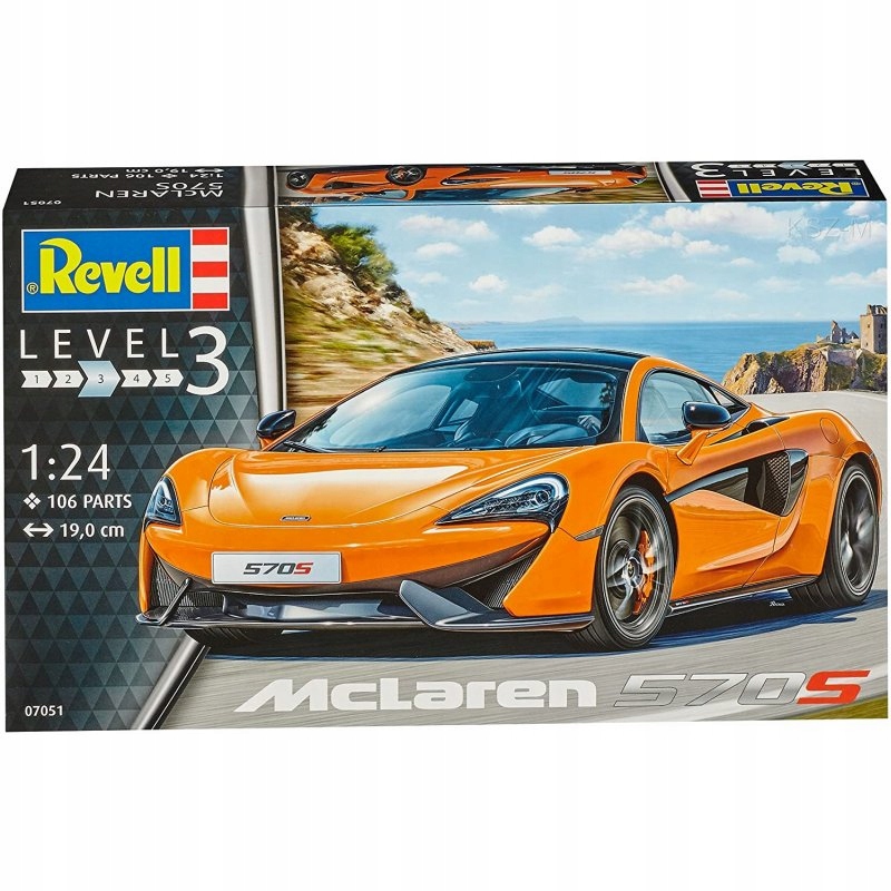 Revell 07051 Samochód McLaren 570s 1/24