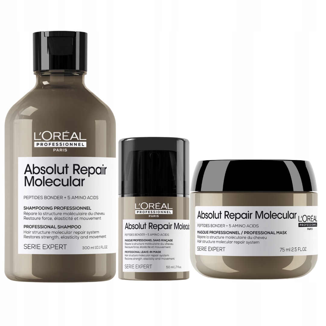 L'Oréal Absolut Repair Molecular obnovující sada pro oslabené vlasy