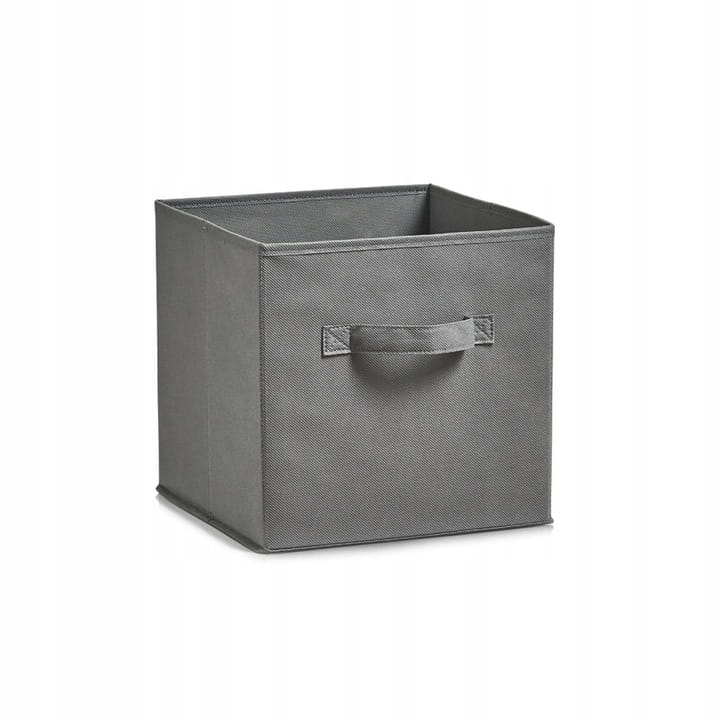 

Składane pudełko tekstylne 26x26x26cm szare